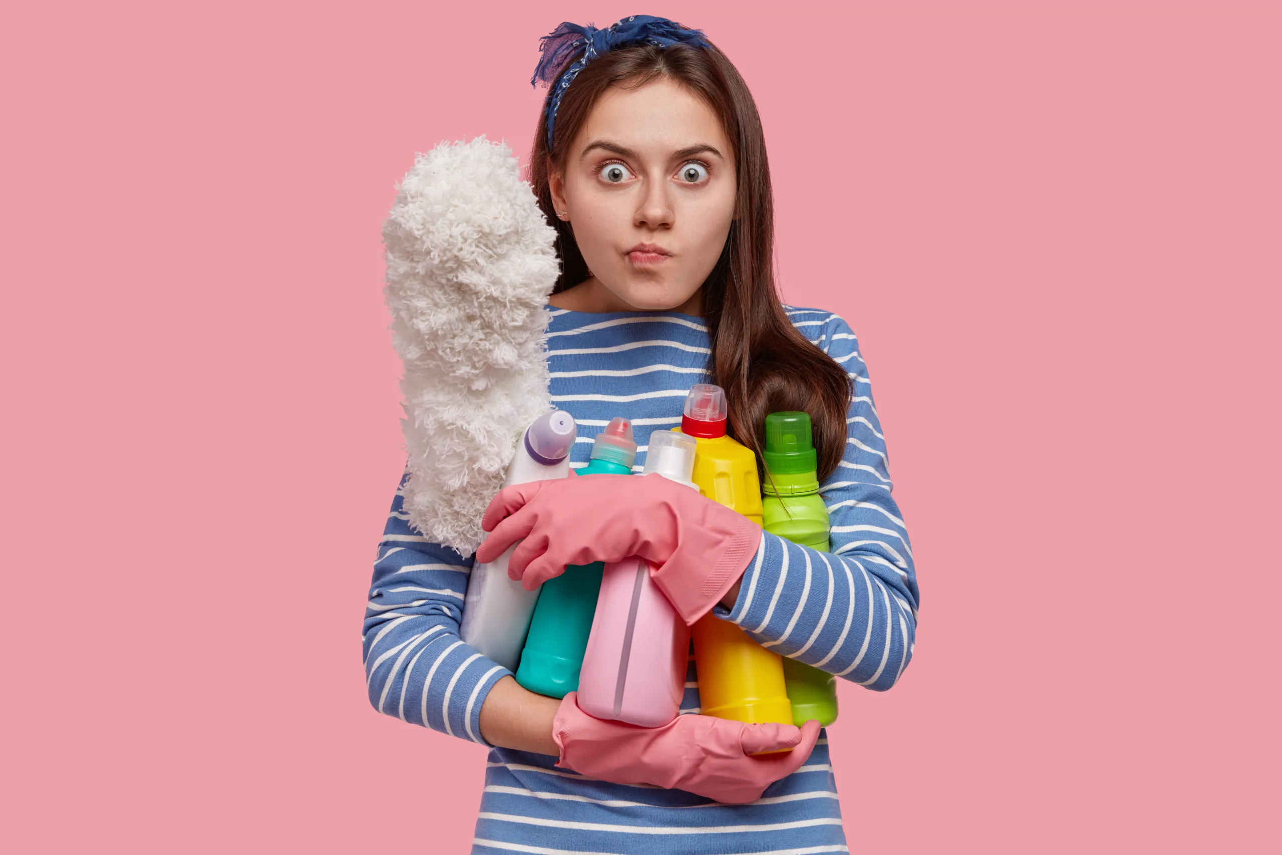 How do bacteria and allergens build up in everyday items